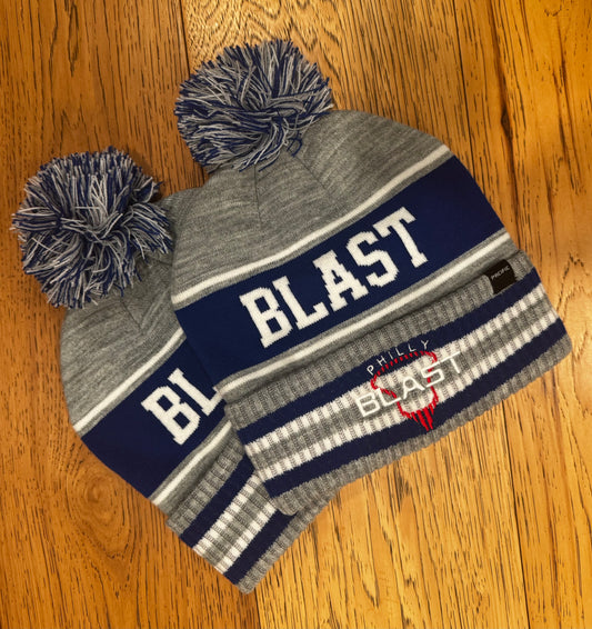 Philly Blast Knit Embroidered Beanie