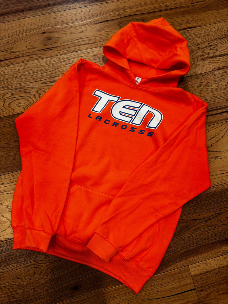 Jerzees Neon Orange Hoodie (Youth XL ONLY )