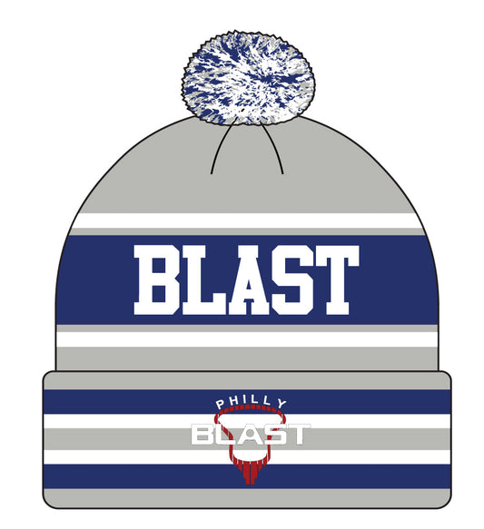 Philly Blast Knit Embroidered Beanie